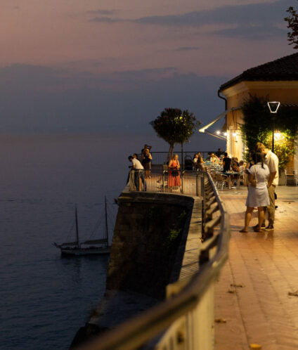 La Terrazza della Marinella di sera