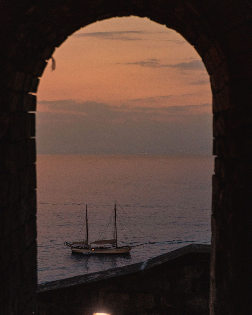 Vista mare di Sant'agnello dalla Marinella