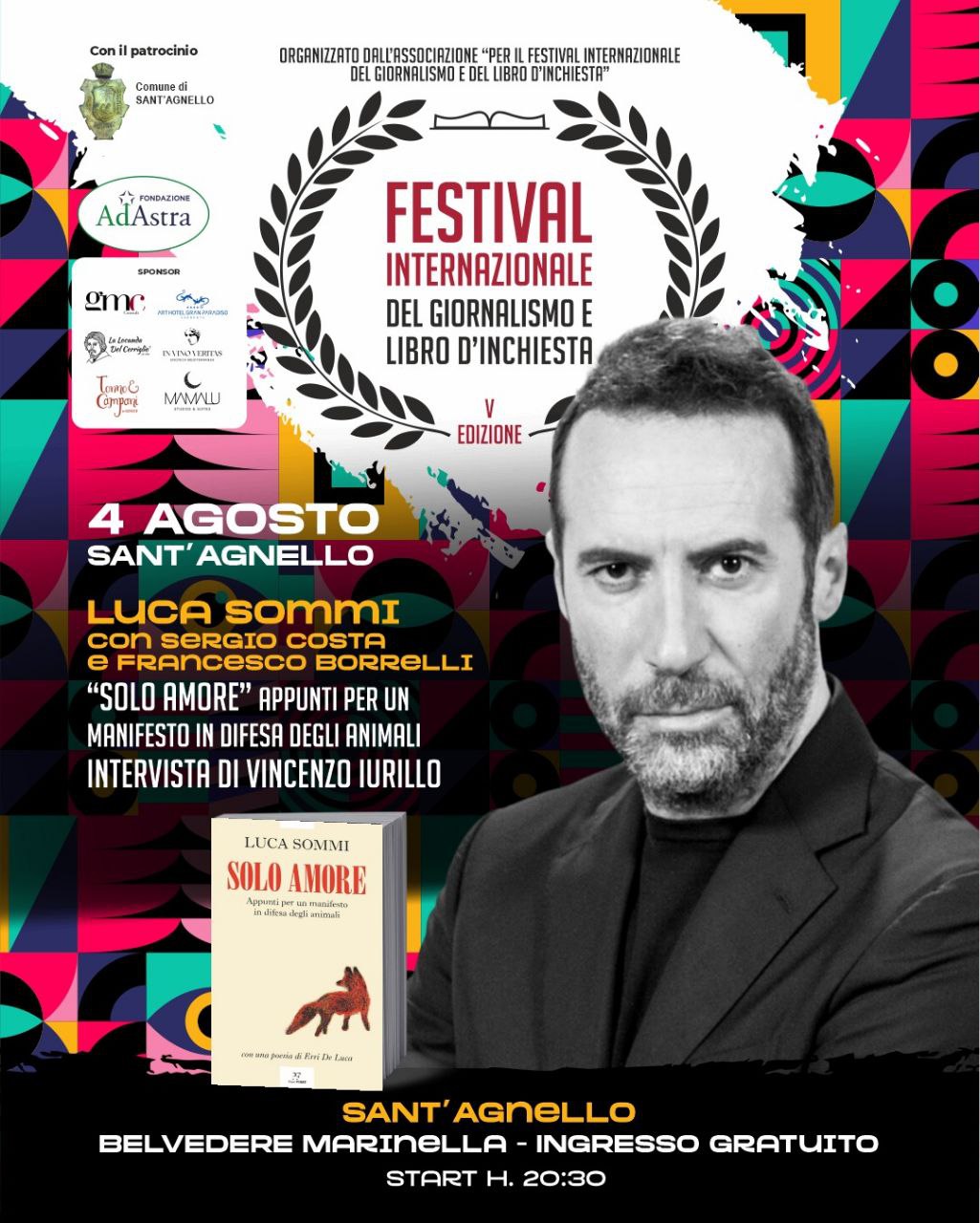 Festival del giornalismo a Sant’Agnello: Evento del 4 Agosto 2025