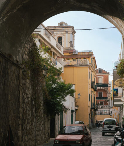 Scorcio di Piazza Angri a Sant'agnello