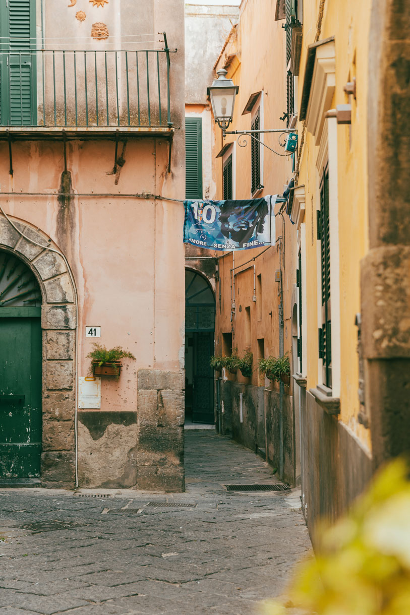 Scorcio di Piazza Angri a Sant'agnello