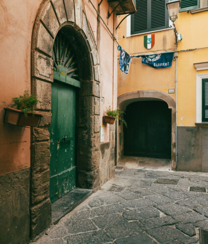 Scorcio di Piazza Angri a Sant'agnello
