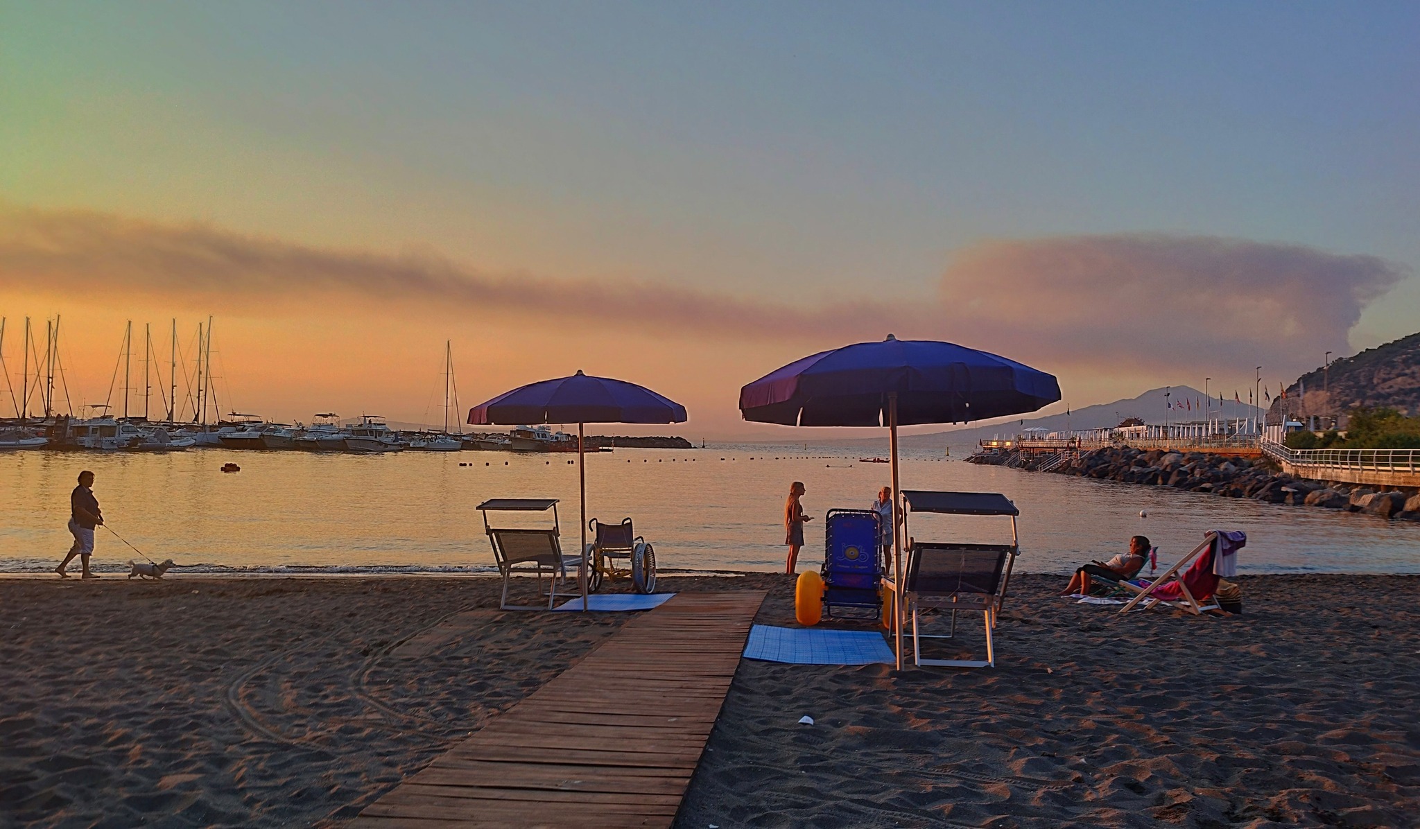 Spiaggia libera accessibile a Sant'Agnello