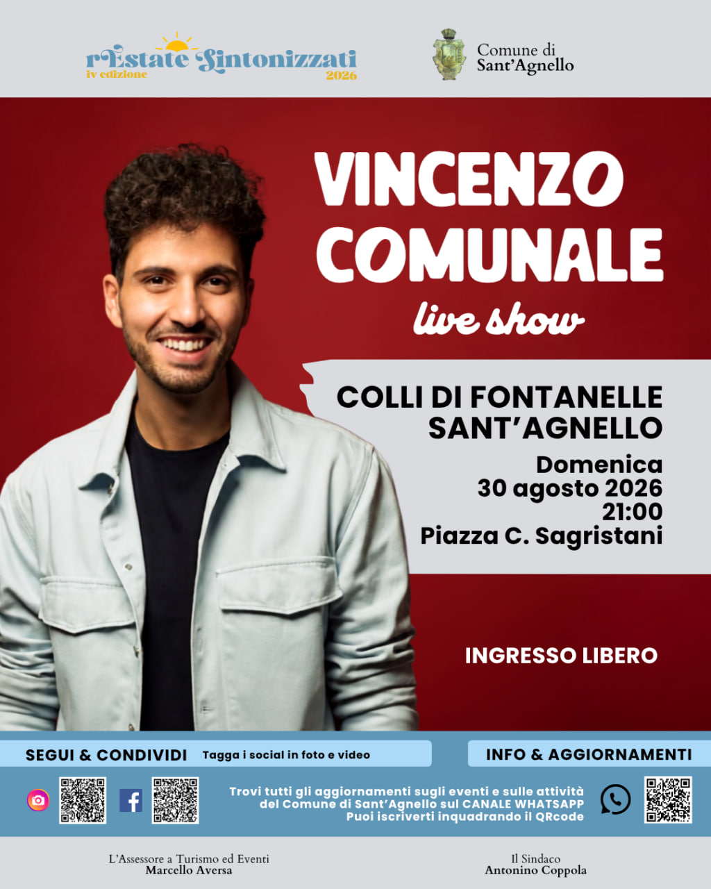 Eventi ai Colli di Fontanelle 2026: 3 giornate di spettacolo